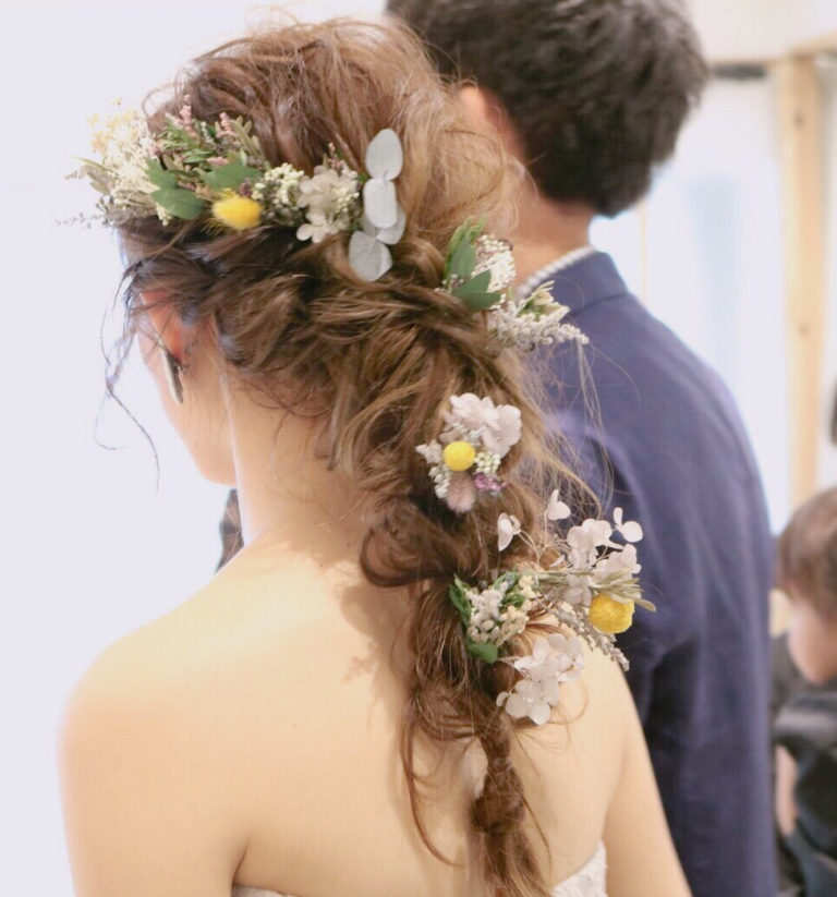 【全て手作り <em>】ヘアメイク、アクセなど前撮、式当日、後撮りのアイテムについてのご紹介♡♥</em> 美花嫁図鑑 farny(ファーニー)｜お洒落