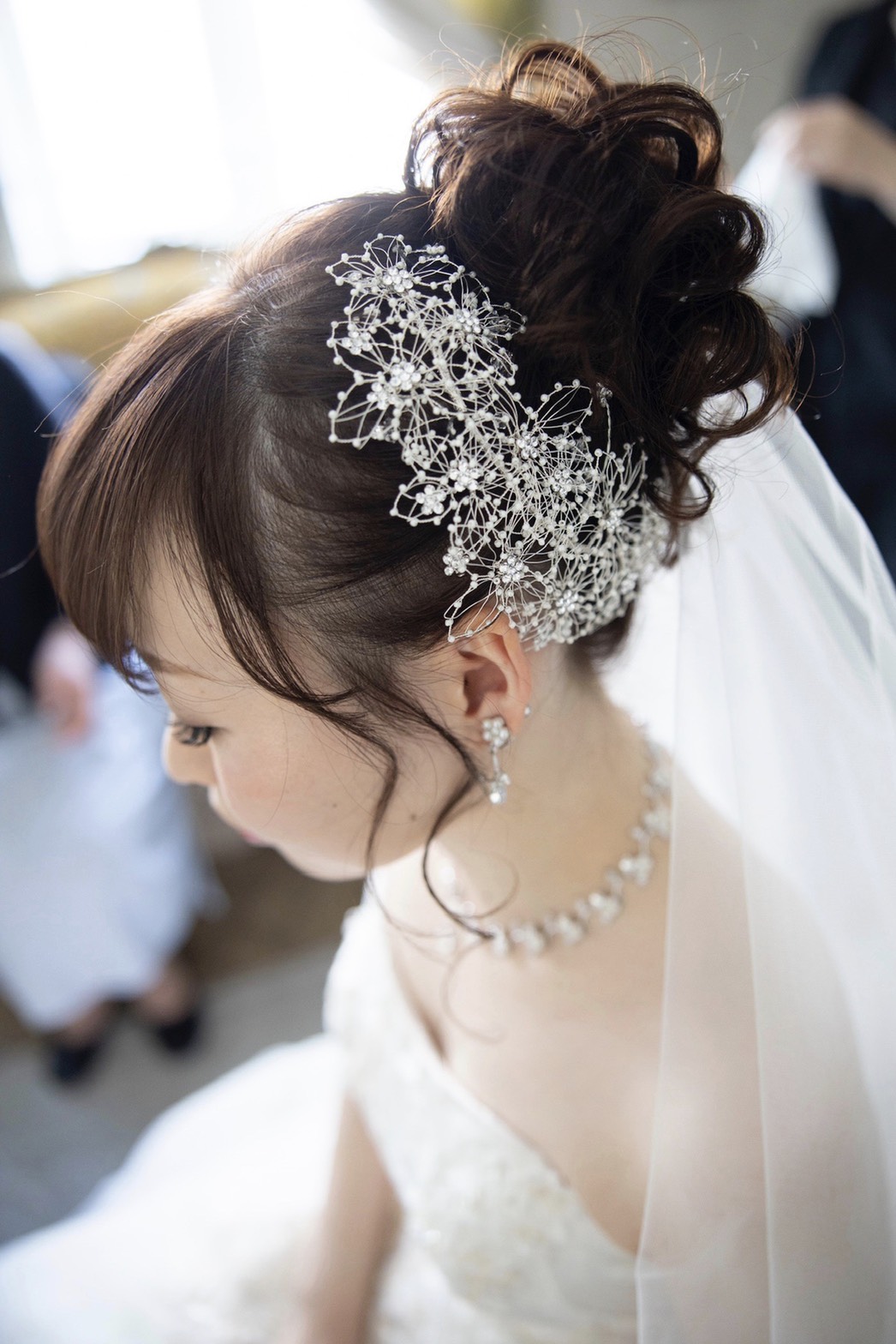 最先端 結婚式 ベール イノセントリー - ヘアアクセサリー