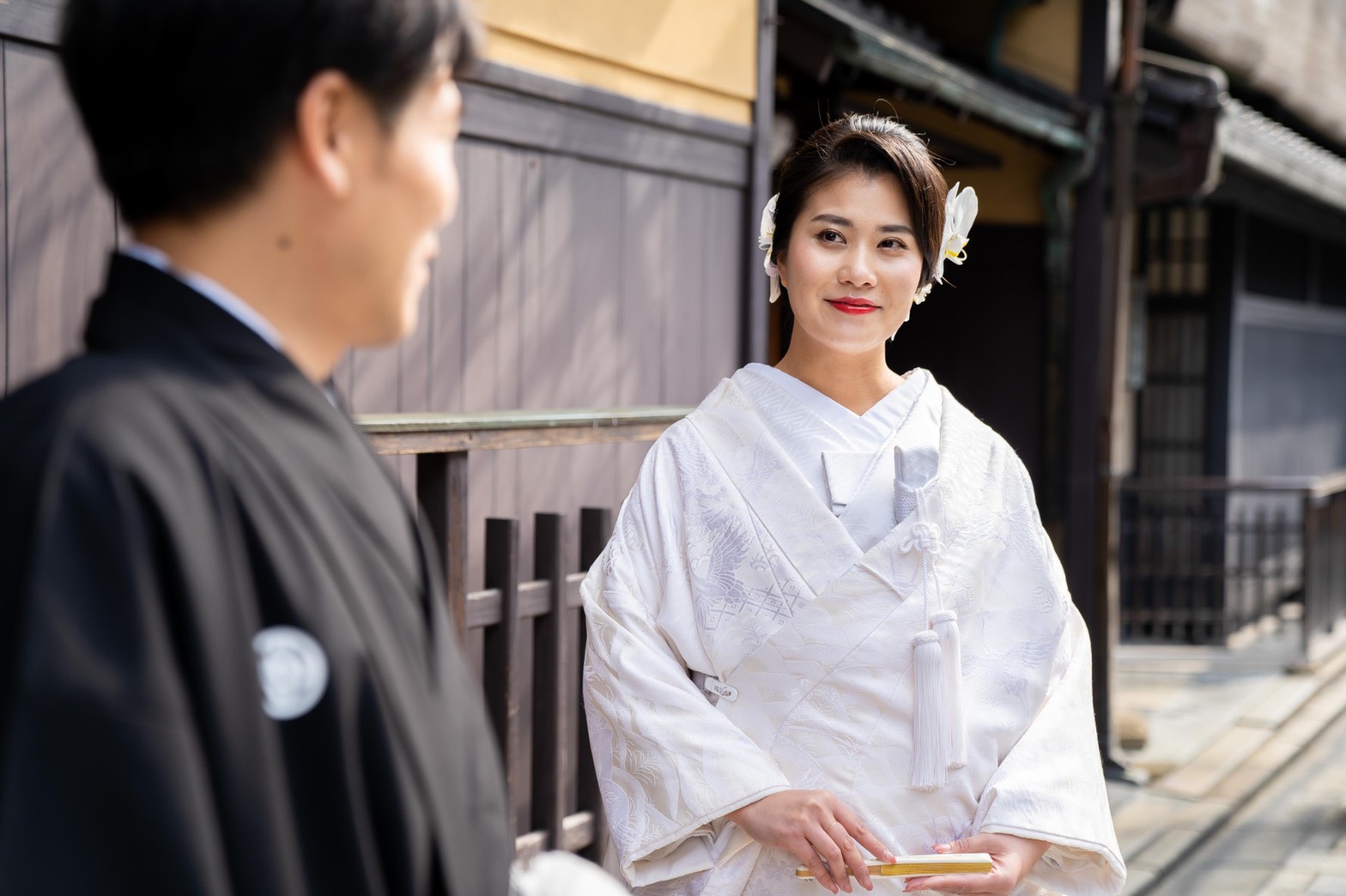 京都での和装フォトを こだわりのヘアスタイルもご紹介します 美花嫁図鑑 Farny ファーニー お洒落で可愛い花嫁レポが満載 Byプラコレ