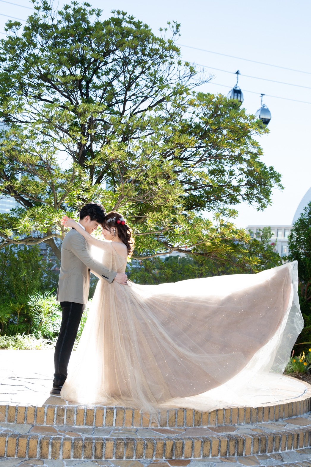 ウェディングドレス　前撮りドレス　結婚式　カラードレスレディース